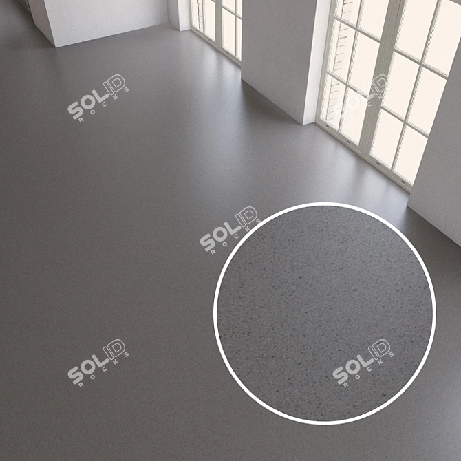 Seamless Vinyl Wall Tiles 3D model image 1