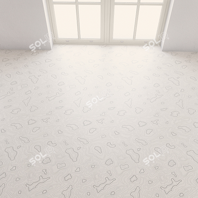 Seamless Vinyl Flooring - Forbo Production 3D model image 1