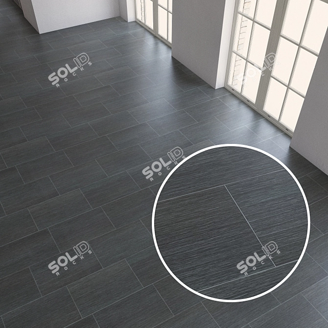 Seamless Vinyl Flooring by Forbo 3D model image 1