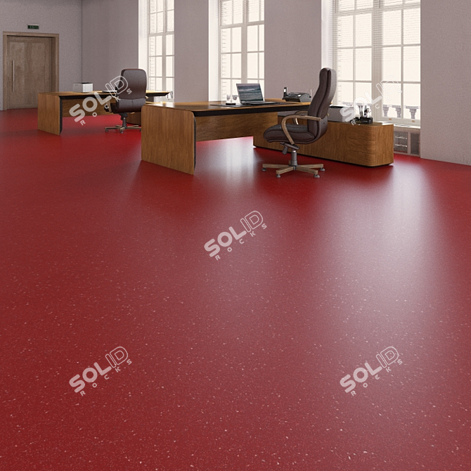 Seamless Forbo Vinyl Tiles 3D model image 3