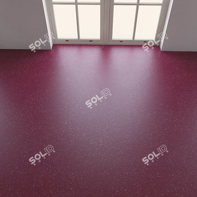 Seamless Vinyl Flooring by Forbo 3D model image 2