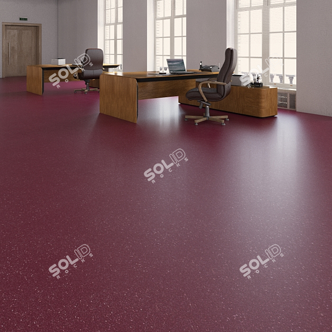 Seamless Vinyl Flooring by Forbo 3D model image 3