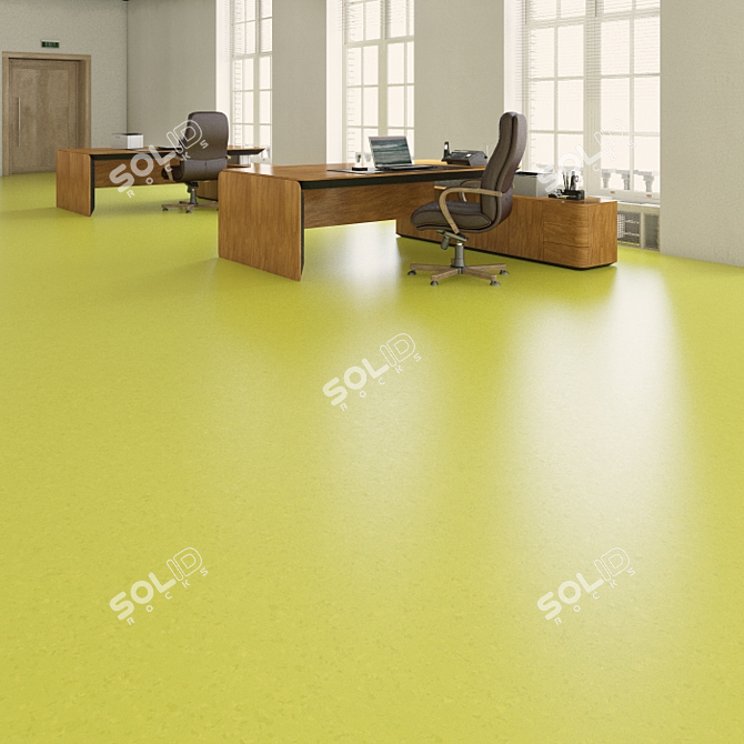 Seamless Vinyl Floor Tiles 3D model image 3