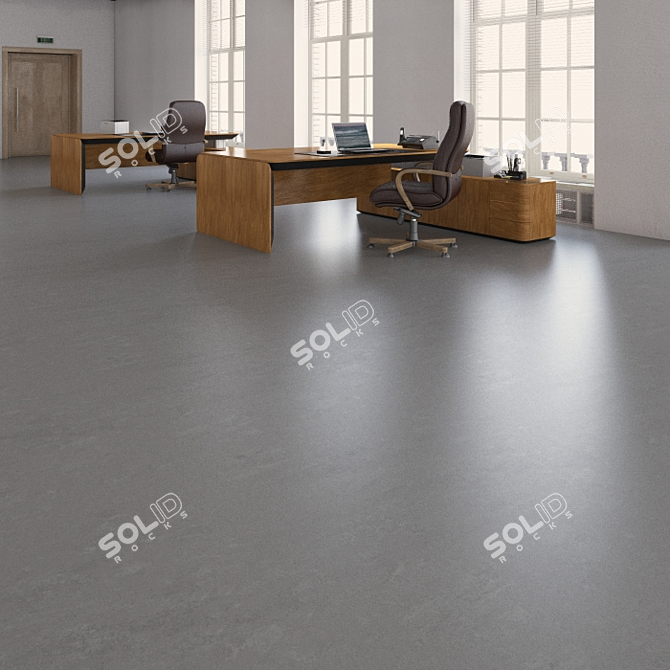 Seamless Vinyl Floor Tiles 3D model image 3