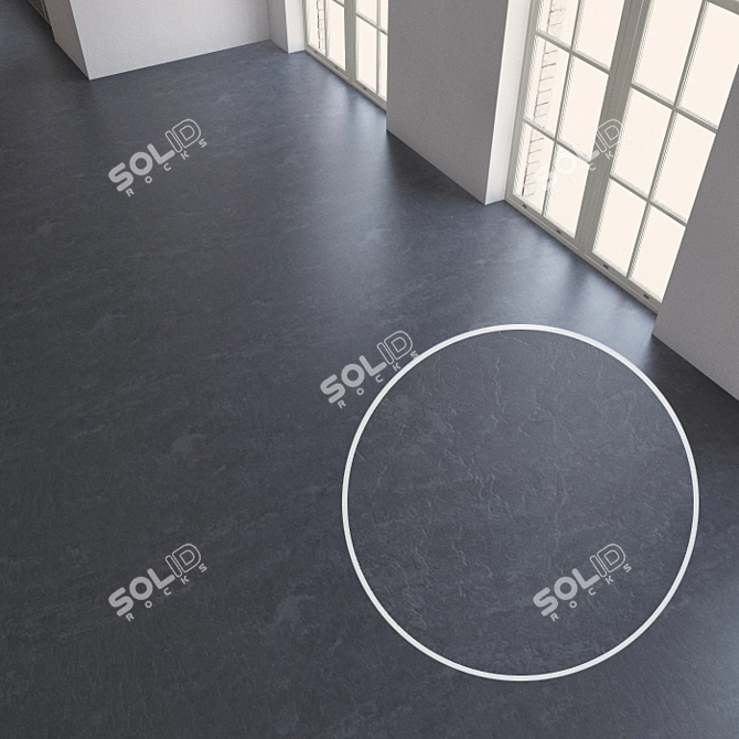 Seamless Vinyl Wall Tiles 3D model image 1