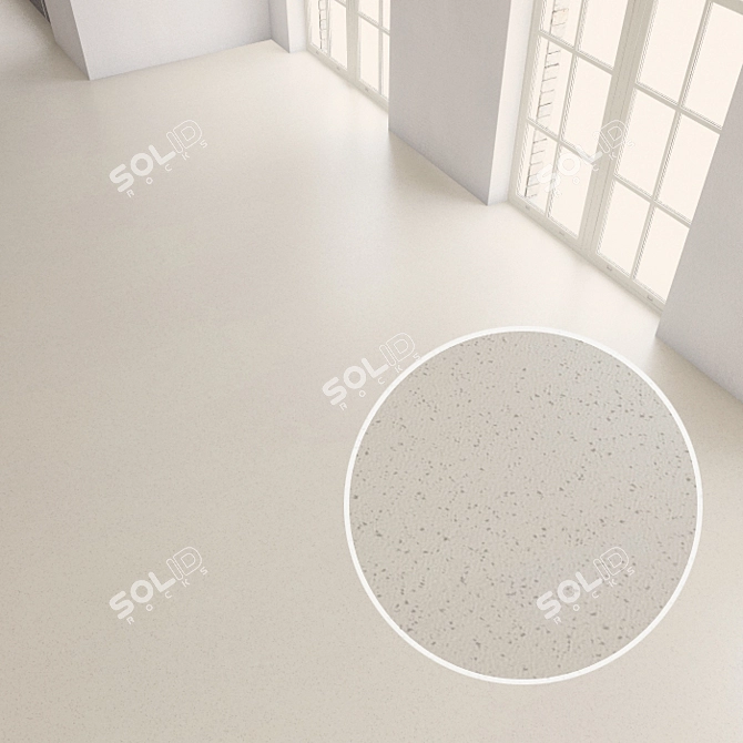 Seamless Vinyl Tiles by Forbo 3D model image 1