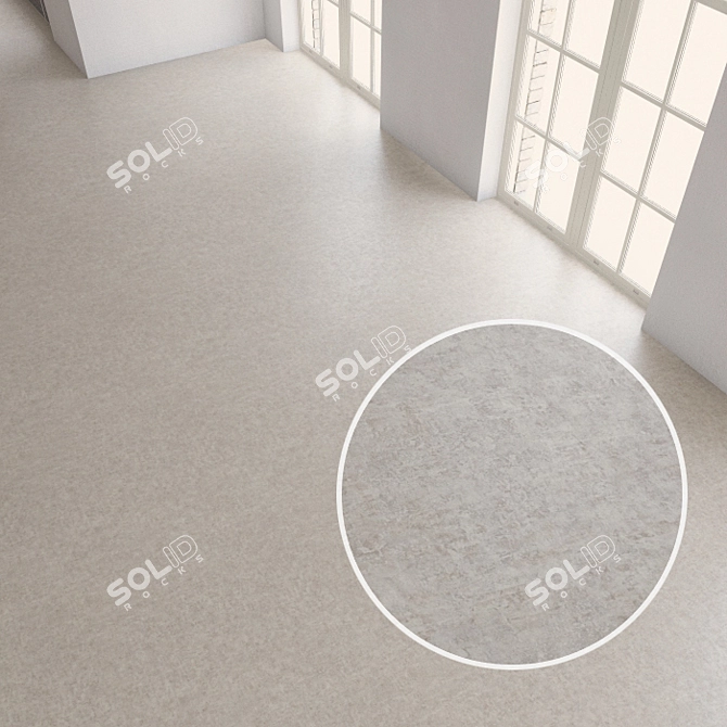 Seamless Vinyl Flooring by Forbo 3D model image 1