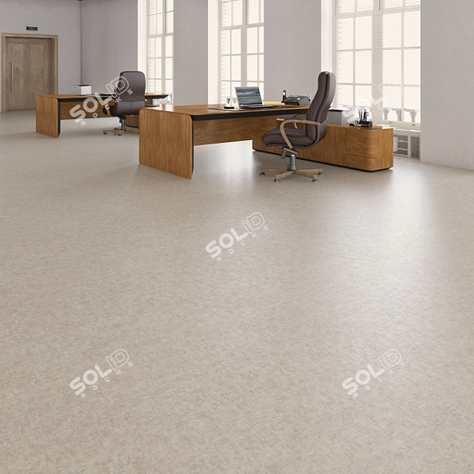 Seamless Vinyl Flooring by Forbo 3D model image 3