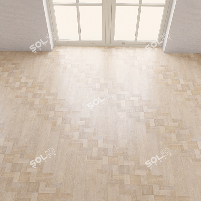 Title: Seamless Vinyl Flooring by Tarkett 3D model image 2