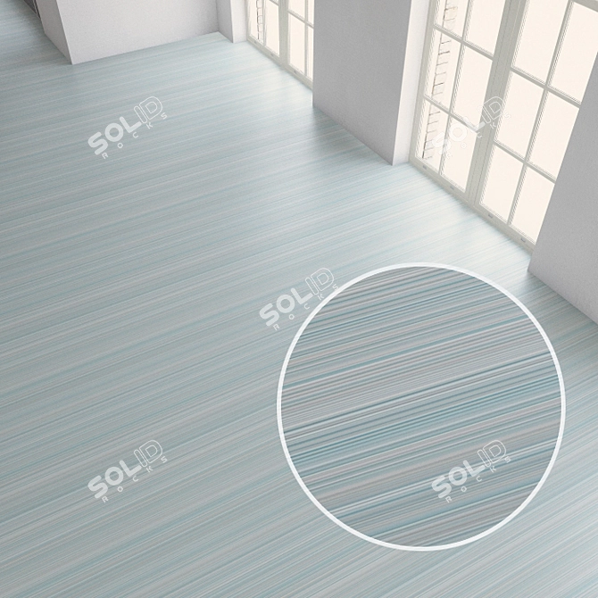 Seamless Vinyl Flooring by Tarkett 3D model image 1