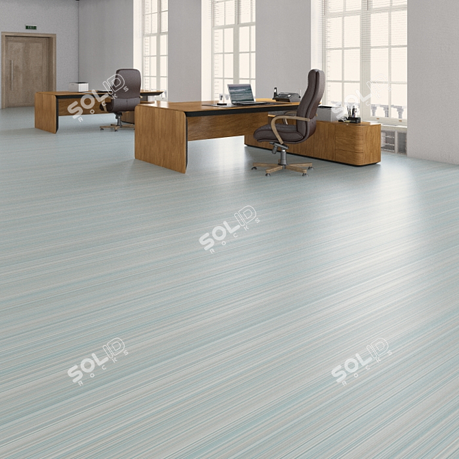 Seamless Vinyl Flooring by Tarkett 3D model image 2