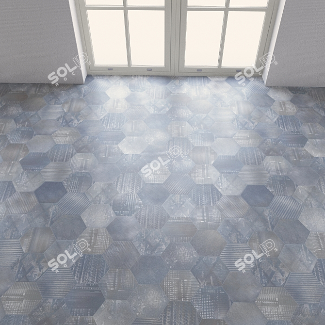 Seamless Linoleum by Tarkett 3D model image 2