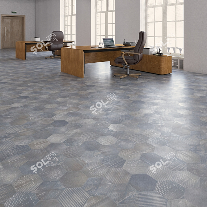 Seamless Linoleum by Tarkett 3D model image 3