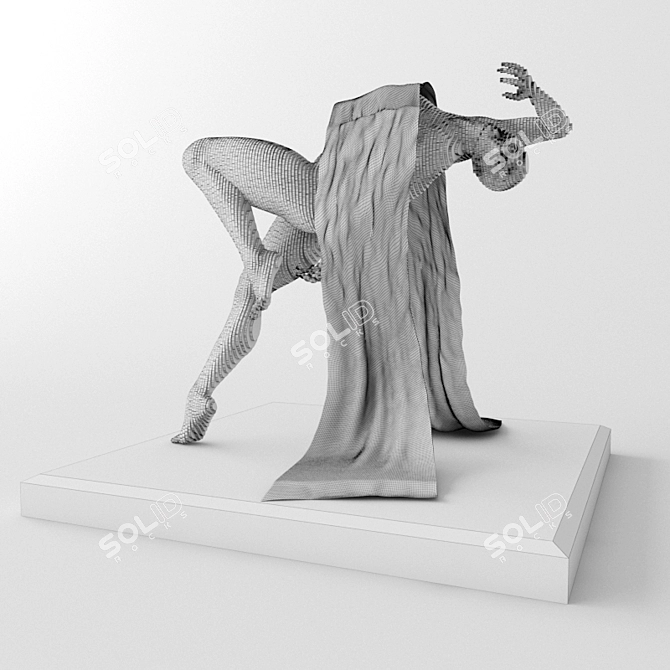 Eleganta: Parametric Sculpture Masterpiece 3D model image 3