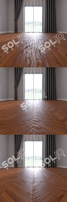 Parquet Tek: Versatile & Stunning Flooring 3D model image 3