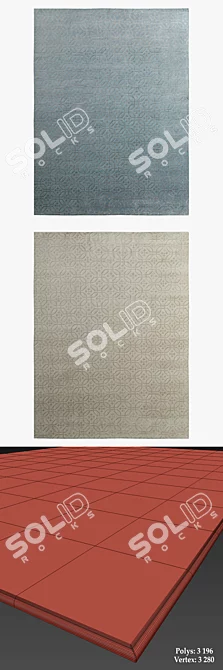 Restoration Hardware Rugs 133: Timeless Elegance 3D model image 3