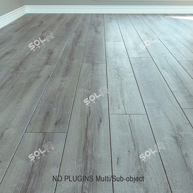 Avalon Oak Laminate Flooring 3D model image 1