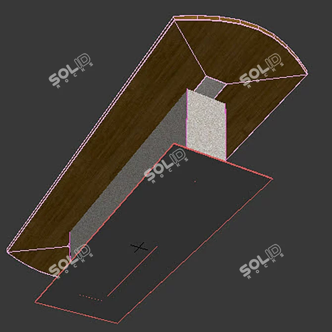 Prestige Meeting Room Table 3D model image 2