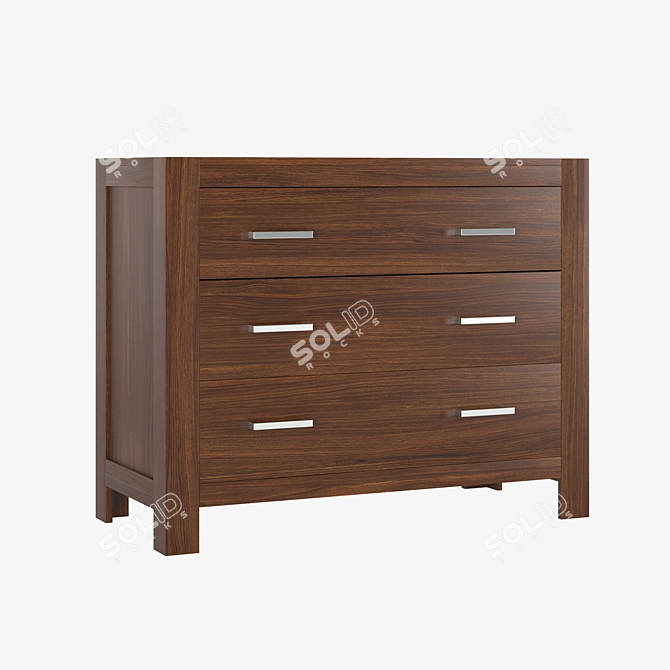 Elegant Lyon Cabinets: Organize in Style 3D model image 3