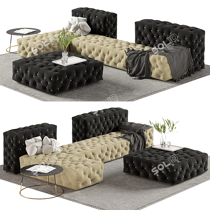 Versatile and Stylish: Meritalia La Michetta 3D model image 1