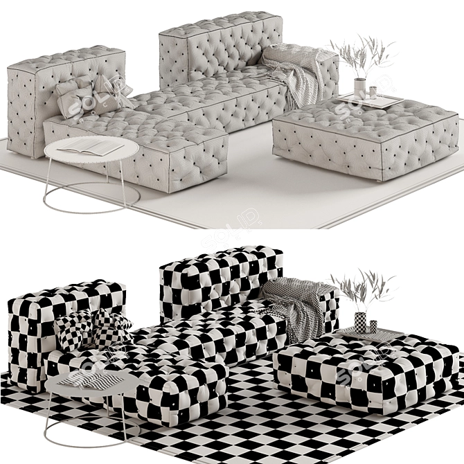 Versatile and Stylish: Meritalia La Michetta 3D model image 3