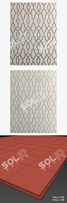 RestoWare Rugs 140: Timeless Elegance 3D model image 3