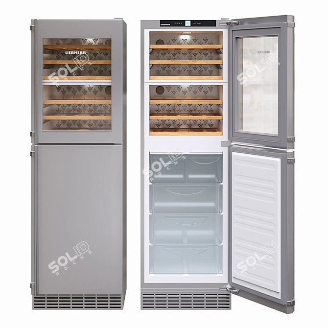 Liebherr WF 1061 - Efficient and Stylish Refrigerator 3D model image 1