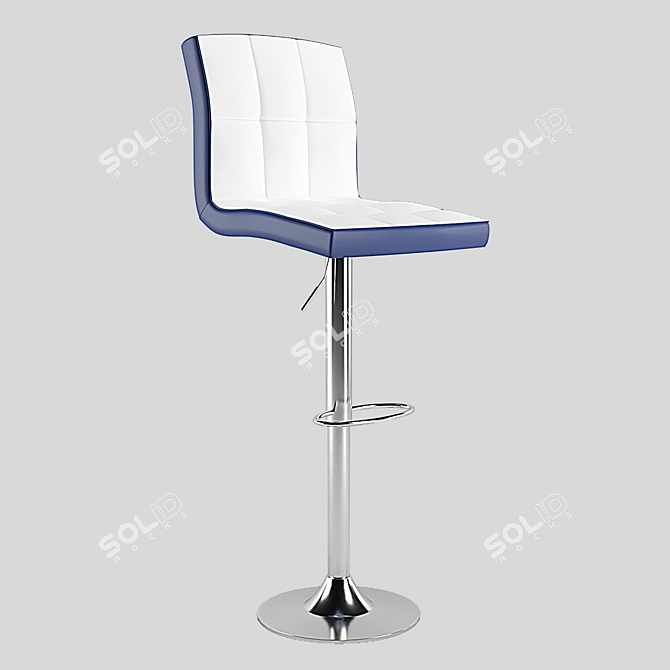 SIVAN Lot de 2: Bar Chairs Set 3D model image 3
