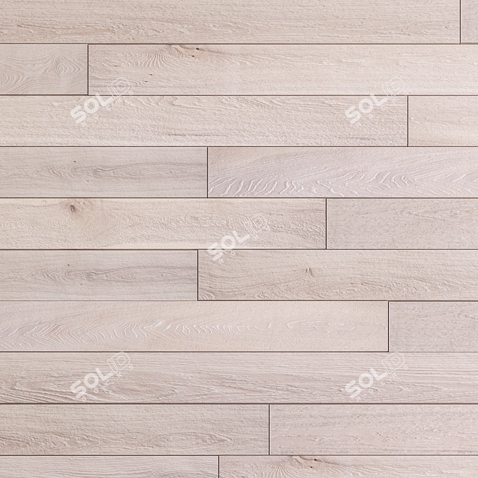 Wooden 3D Panel: Multisub-Object with 12 High-Resolution Textures 3D model image 3