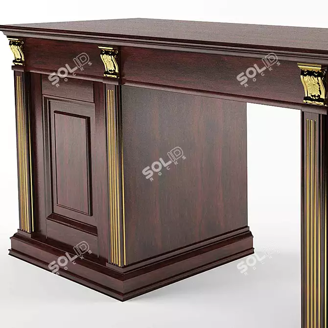 Modern Living Room Table 3D model image 2