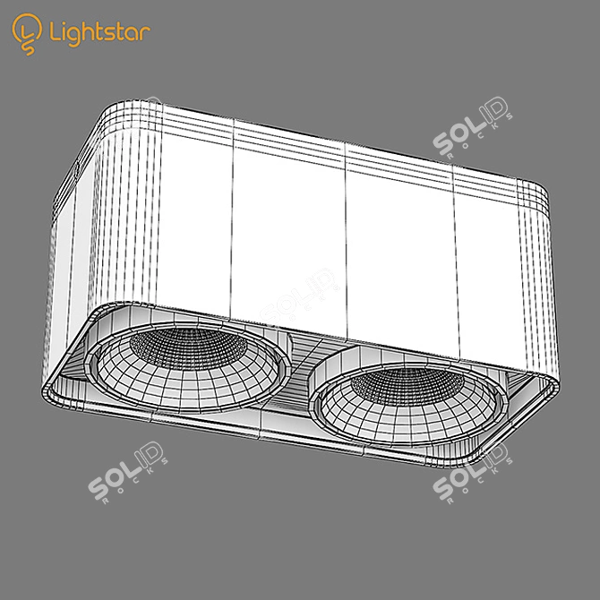 21252x Monocco Lightstar: Adjustable Spot Light Fixture 3D model image 3