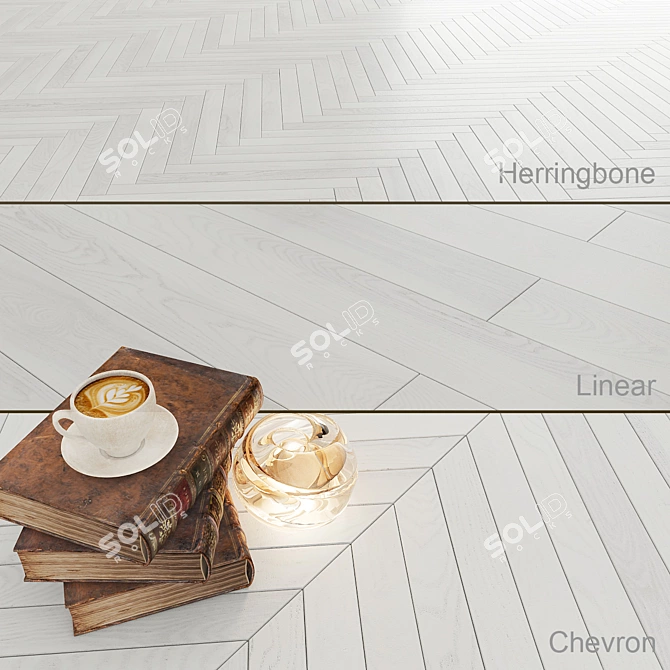 Lemon Sorbet Grande Parquet 3D model image 1