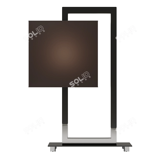 Modern Minimalist Table Lamp: Surya Salzdeck 3D model image 1