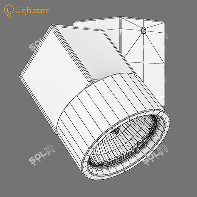 Illumo Lightstar - Modern Spot Ceiling Light 3D model image 3