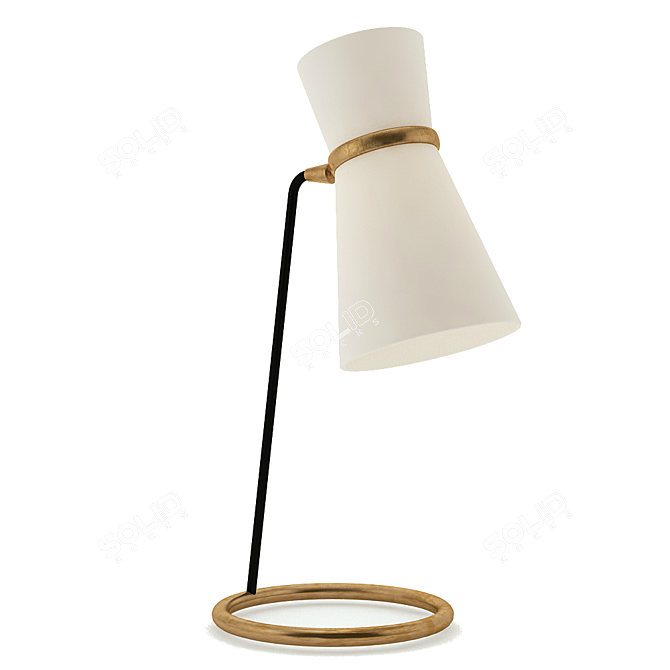 Mid-Century ARN3003 Desk Lamp 3D model image 1