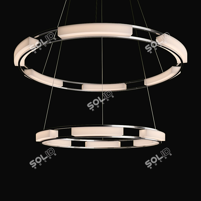 Fanton Collection: Sleek & Stylish Tire Stands 3D model image 3