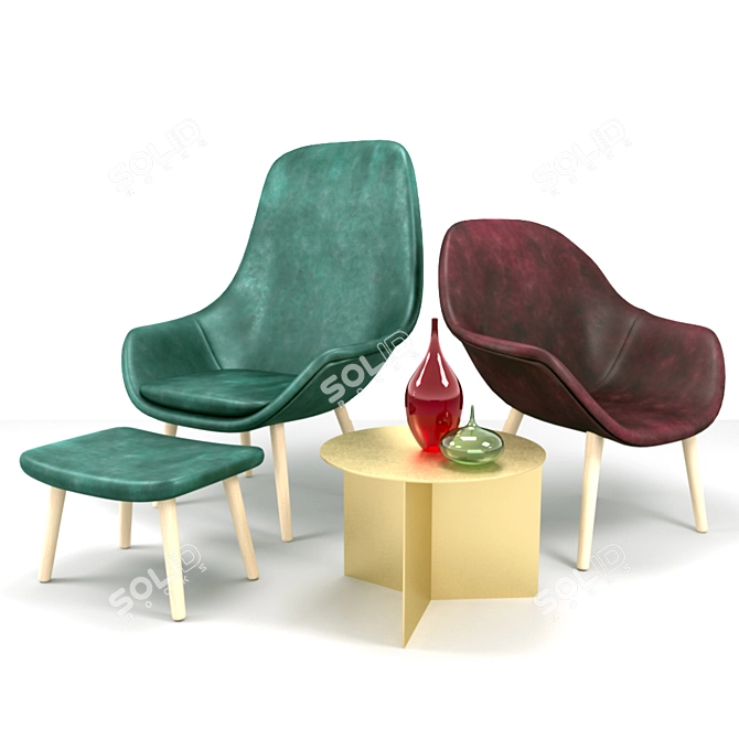 Danish Design: HAY Furniture 3D model image 1