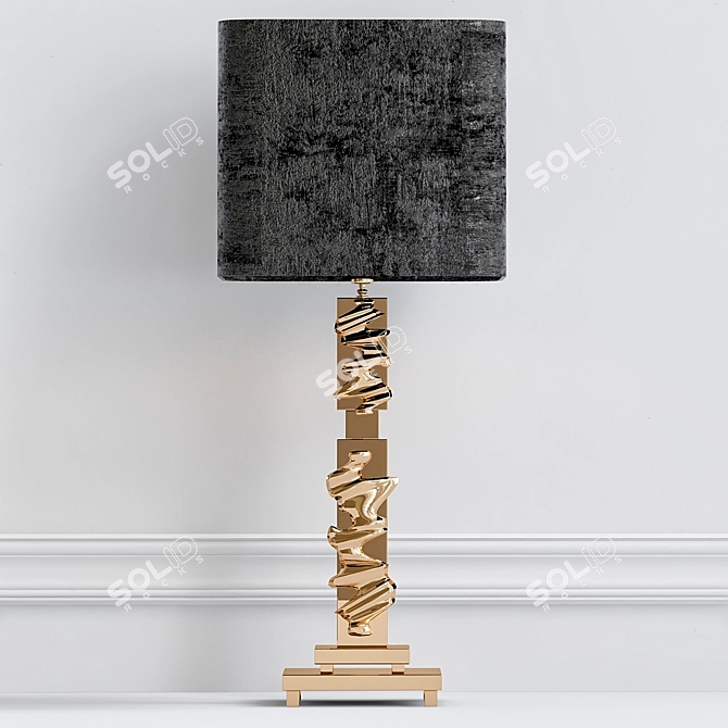 Elegant Illumination: Abruzzo Table Lamp 3D model image 1