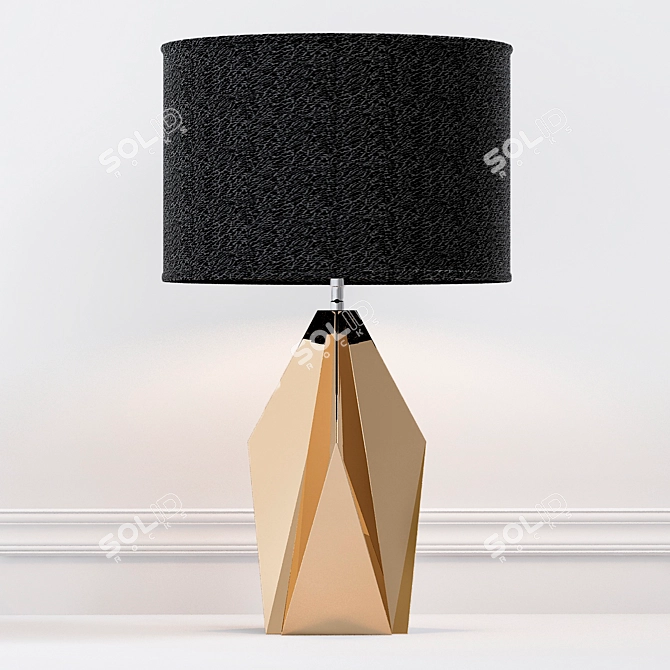  Elegant Setai Table Lamp 3D model image 1