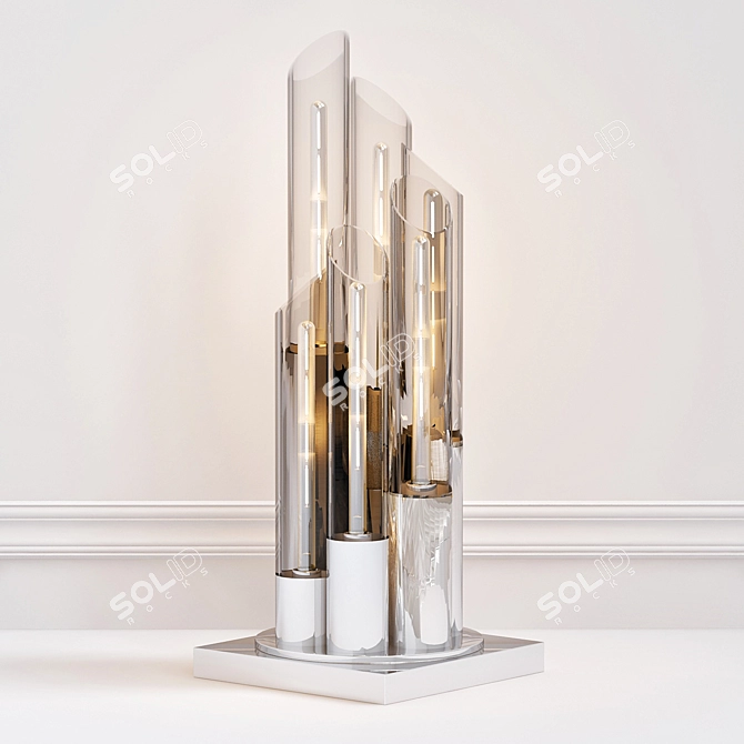 Enchanting Paradiso Table Lamp 3D model image 1