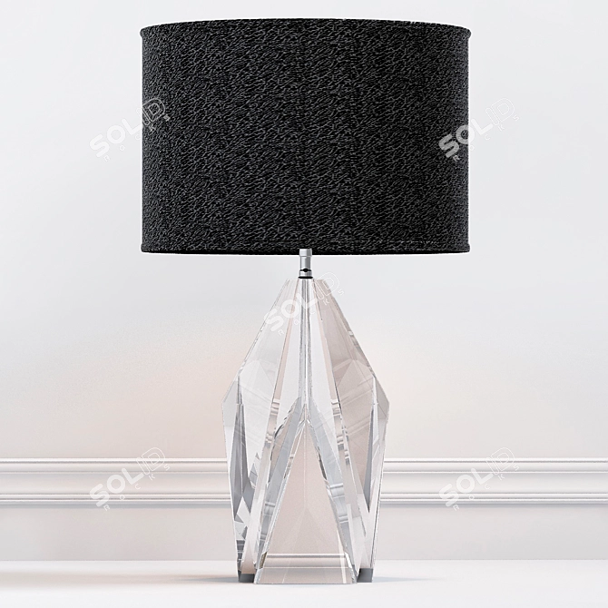 Elegant Setai Table Lamp 3D model image 1