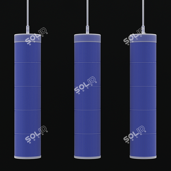 Kelly Wearstler Liaison Pendant Light: Elegant Ceiling Illumination 3D model image 3