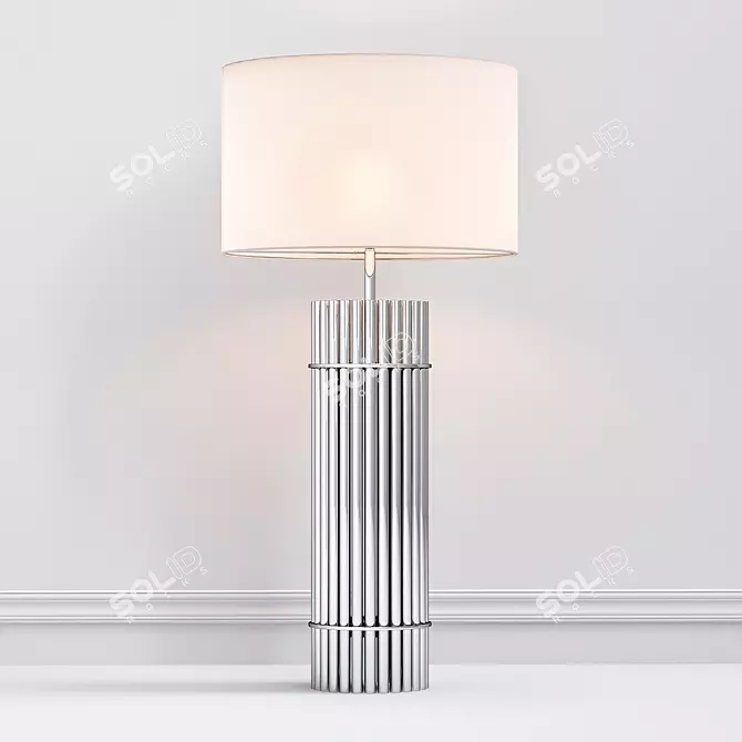 Reef Table Lamp: Elegant Lighting 3D model image 1