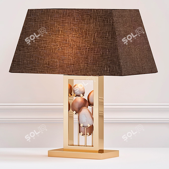 Elegant Margiela Eichholtz Table Lamp 3D model image 1
