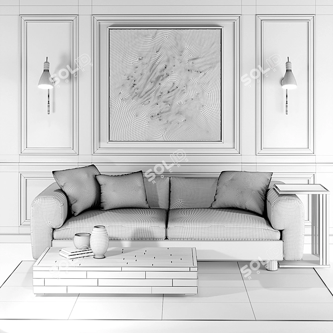 Kellywearstler Living Room Set 3D model image 3