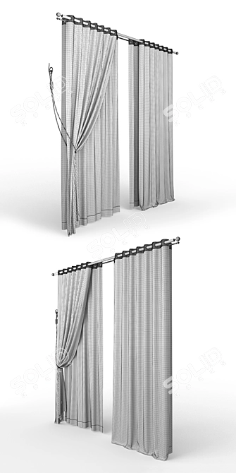  Sleek Blind with Modern Design 3D model image 3