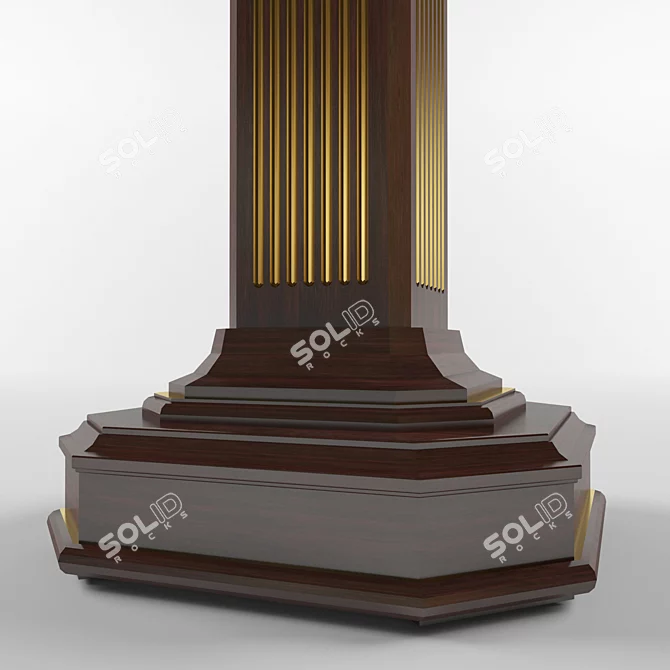 Sculpture Stand - Elegant Display Solution 3D model image 3