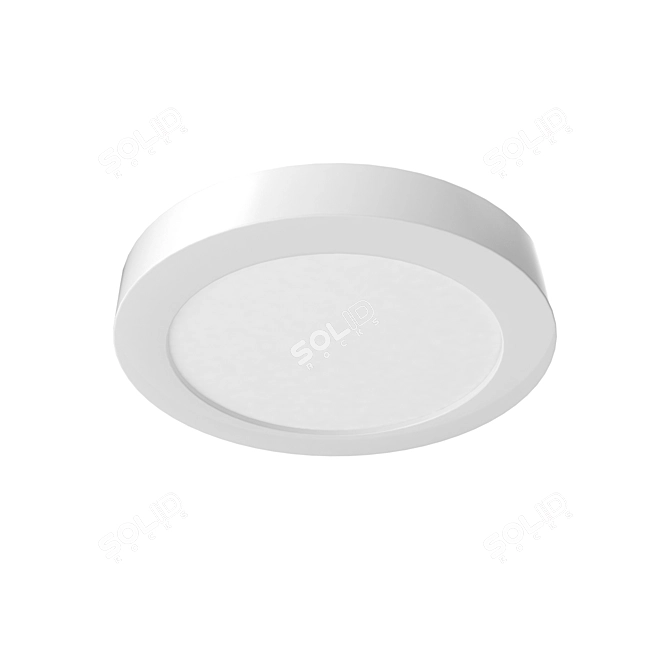 FUEVA1 LED Downlight: Stylish, Efficient, Warm 3D model image 1