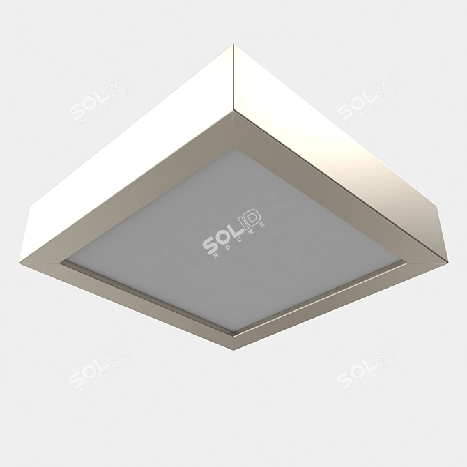 FUEVA1 LED Spotlight: Stylish and Efficient 3D model image 1