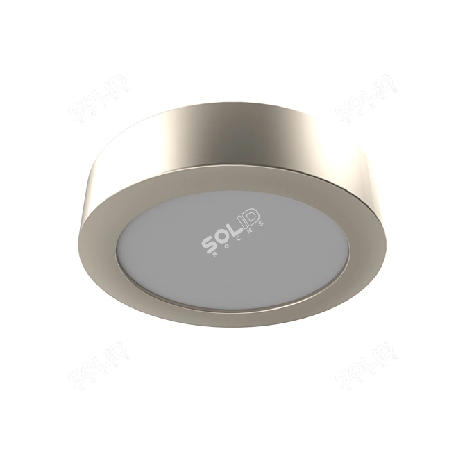 Elegant LED Recessed Luminaire: FUEVA 1 3D model image 1